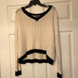 V-neck sweater